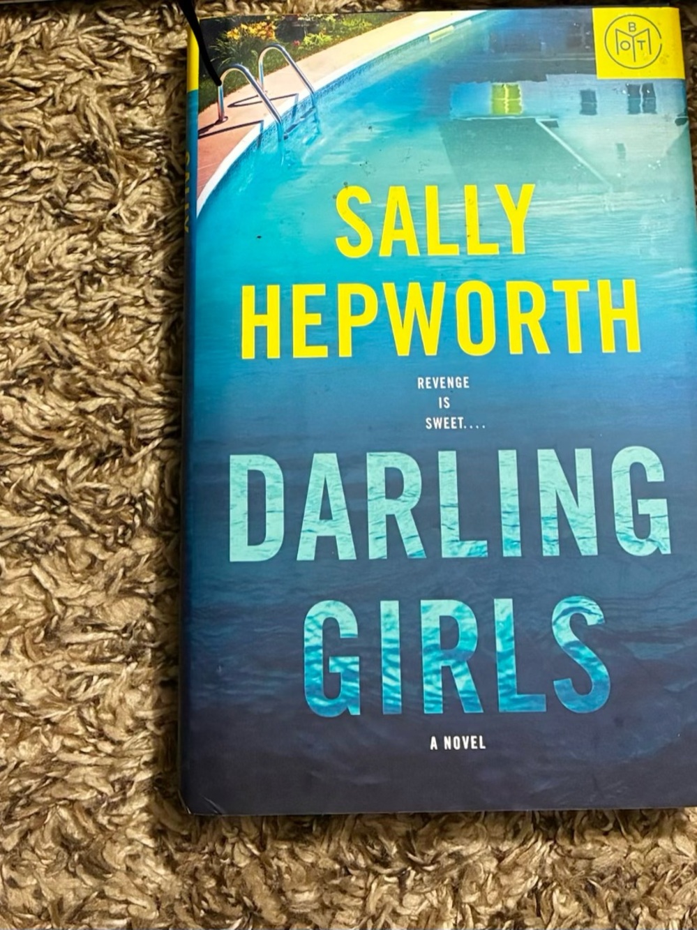 Sally Hepworth "Darling Girls" Hardcover - Blue Cover